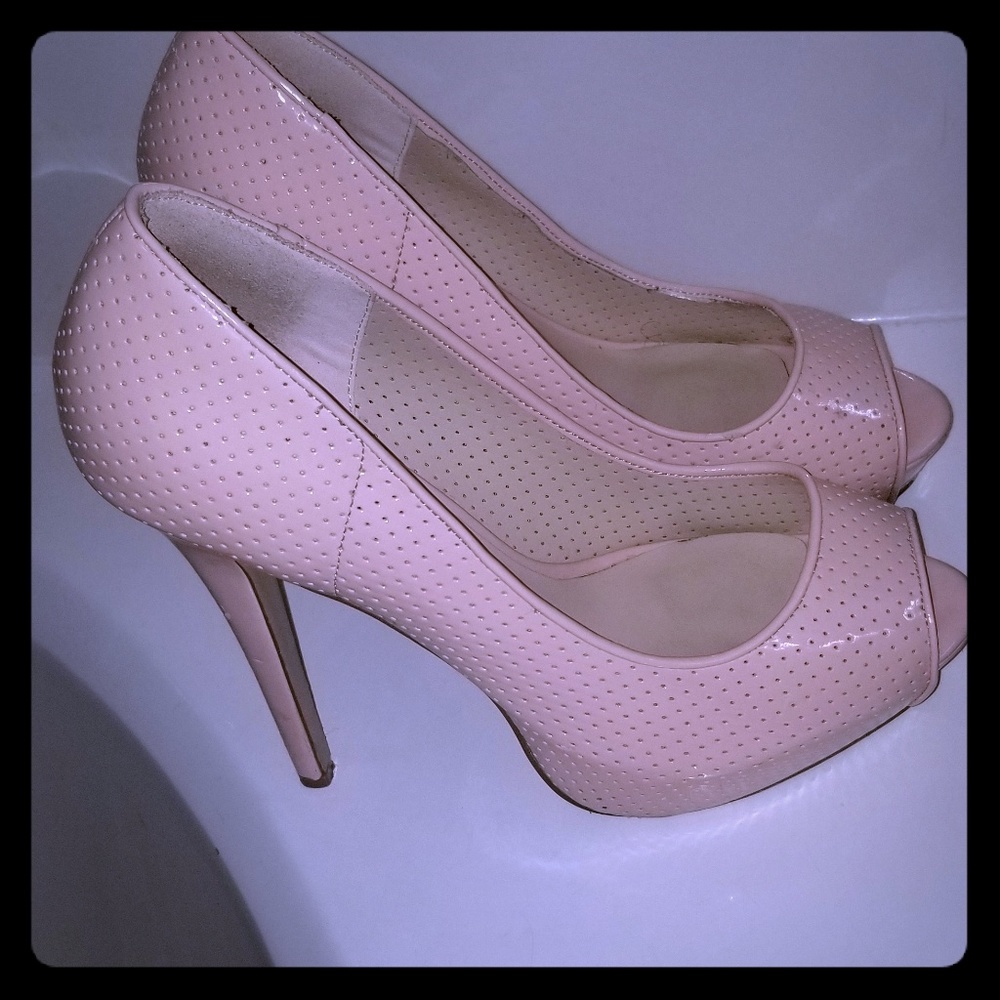 Pink heels